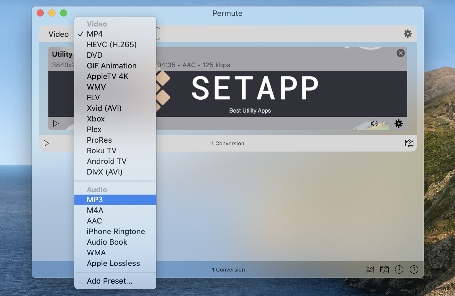 change default program for mp3 mac