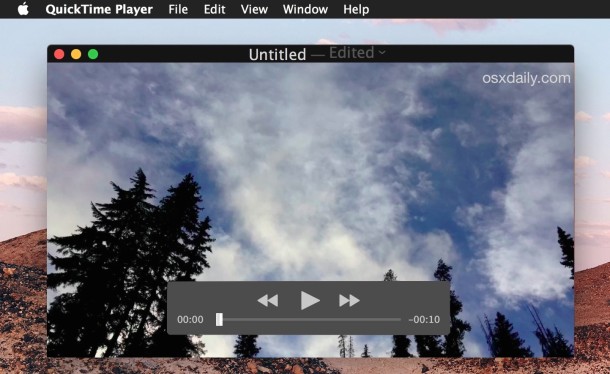 movie player for os x